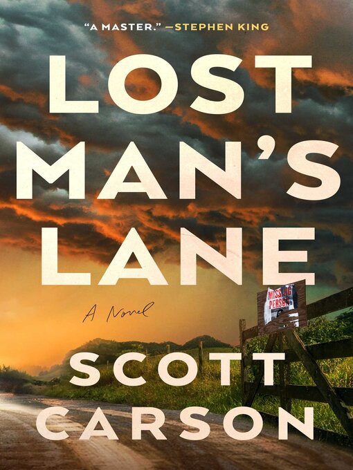 Title details for Lost Man's Lane by Scott Carson - Available